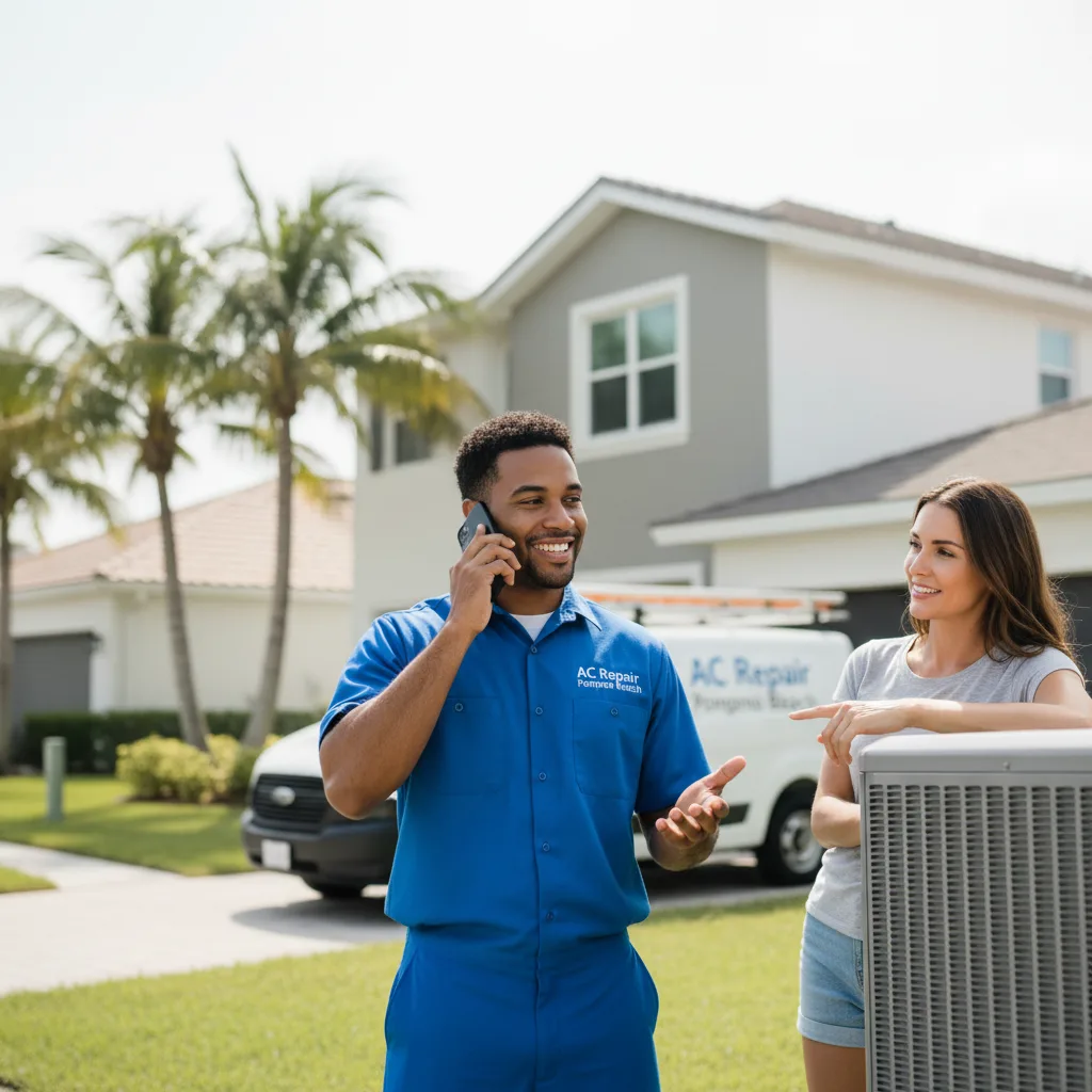 AC Repair Pompano Beach customer support in Lady Lake